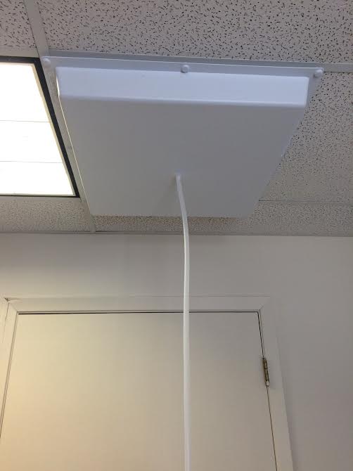 CEILING TILE WATER LEAK COLLECTION COVER