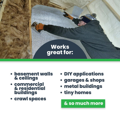 Double Bubble Insulation - Foil/Foil - 6' x 125' (750 sq ft)